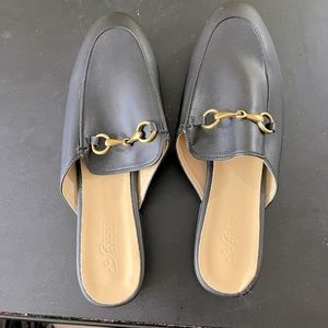 Black Loafers slippers